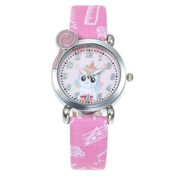 Pink Unicorn Children's Watch