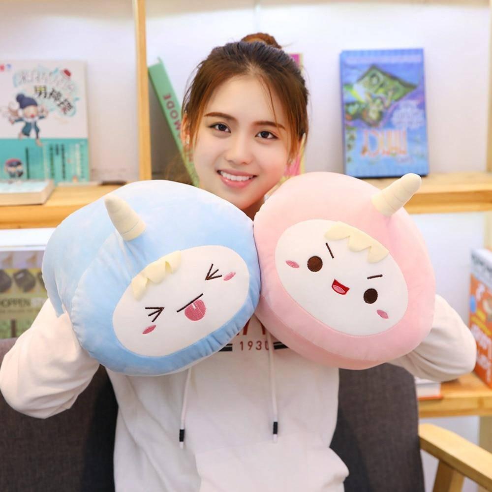 Unicorn shop plush pillow