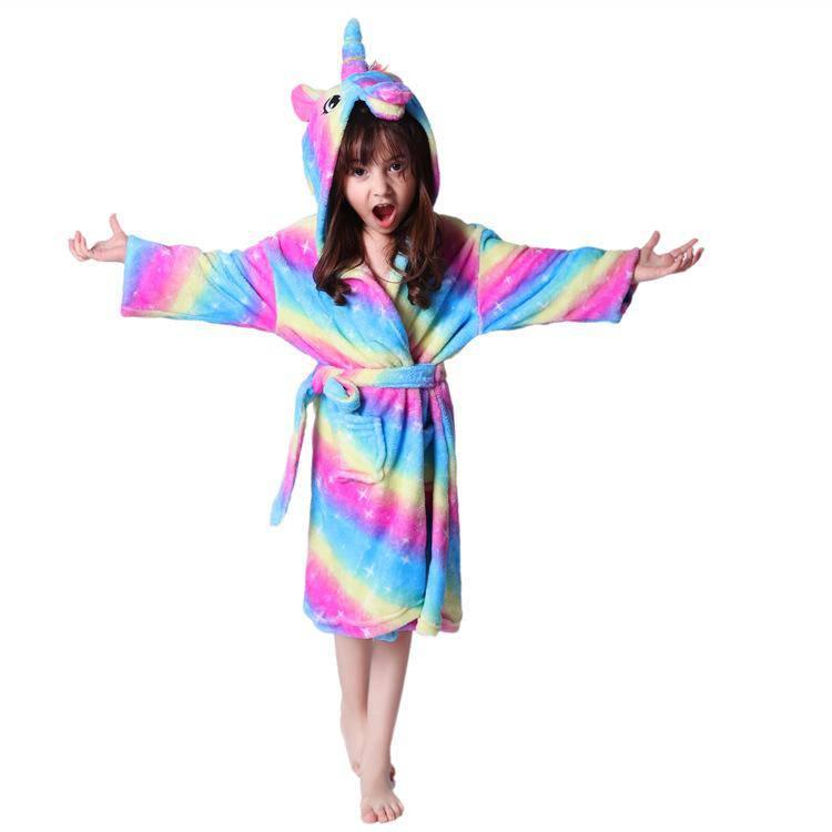 Peignoir 2025 enfant licorne