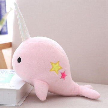 Narwhal Whale Unicorn Soft Toy - Unicorn
