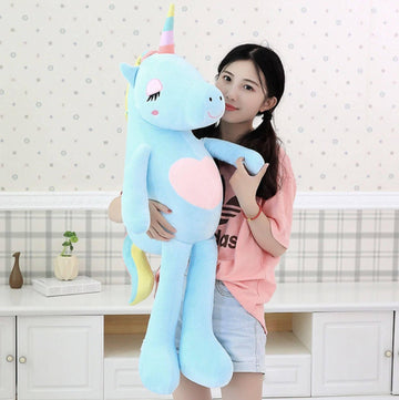 Unicorn plush Blue Doudou - A Unicorn