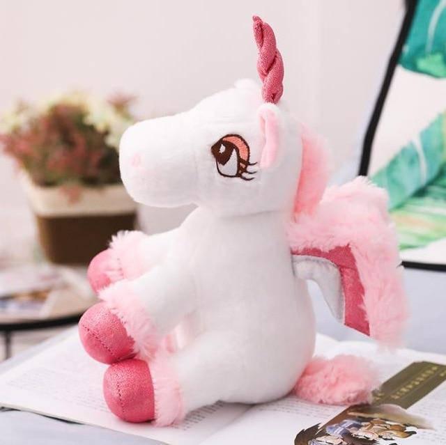 Unicorn plush With Pink Wings - A Unicorn