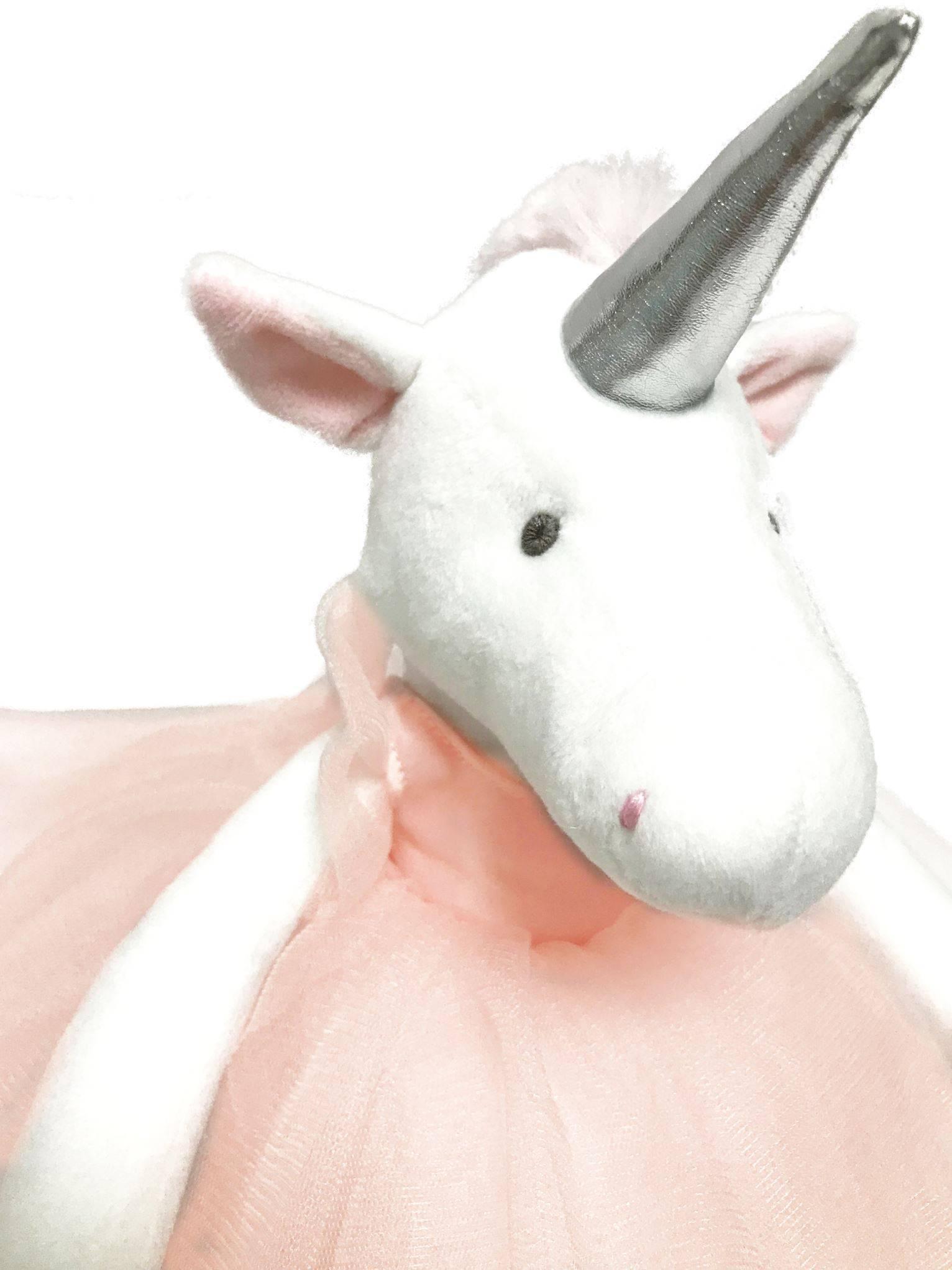 Peluche unicornio Rosa hecha a mano - Un unicornio
