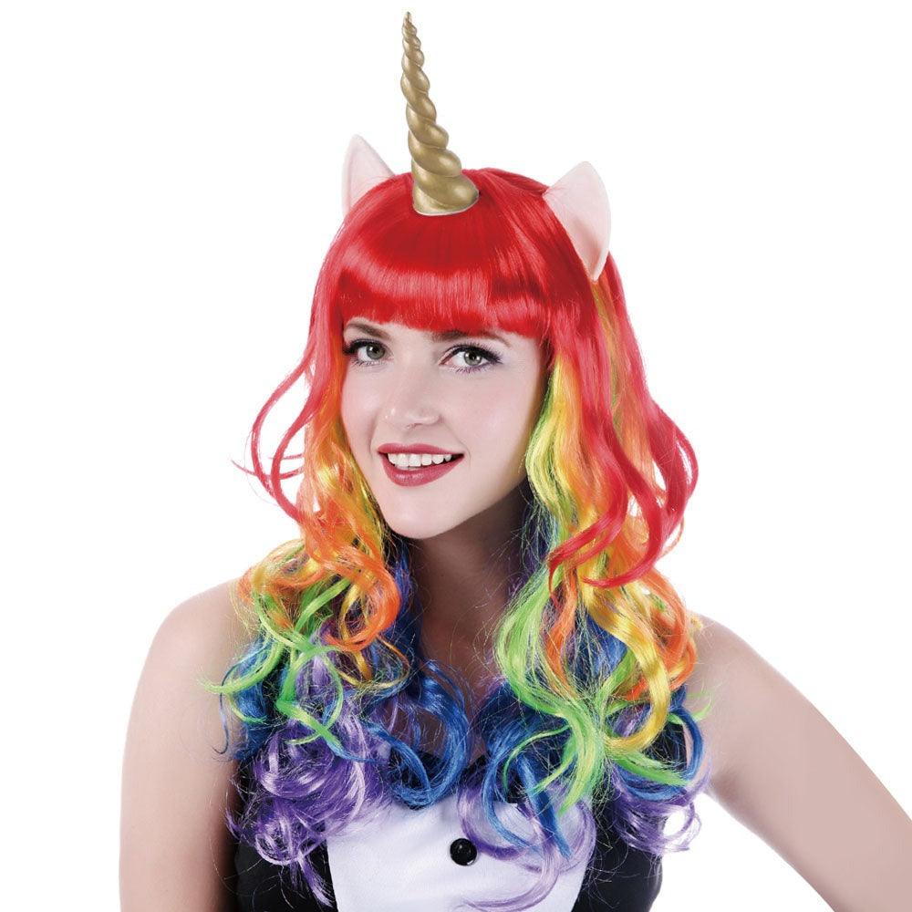 girly unicorn wig