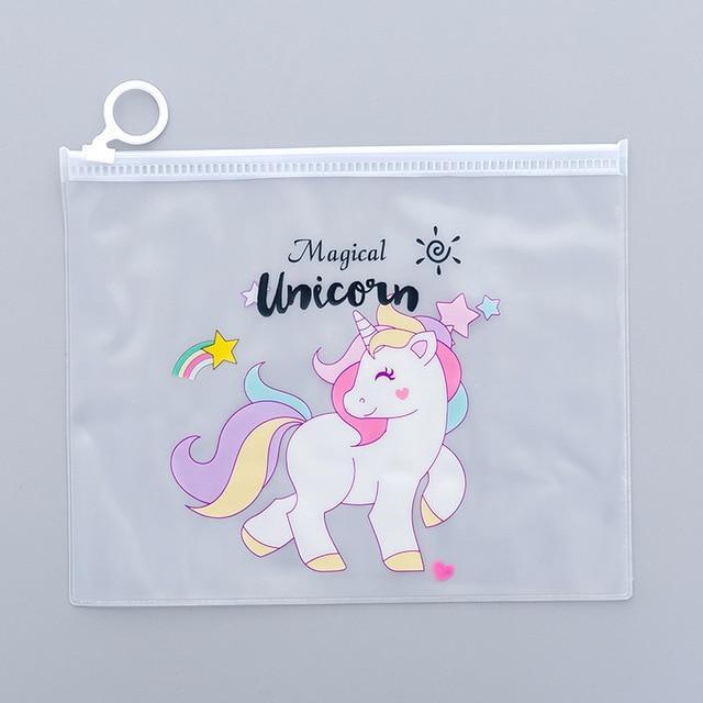 Transparent Unicorn Pouch - Unicorn