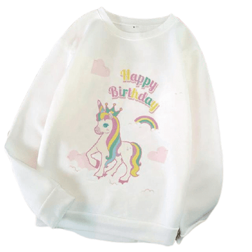 Unicorn Birthday Sweater - Unicorn