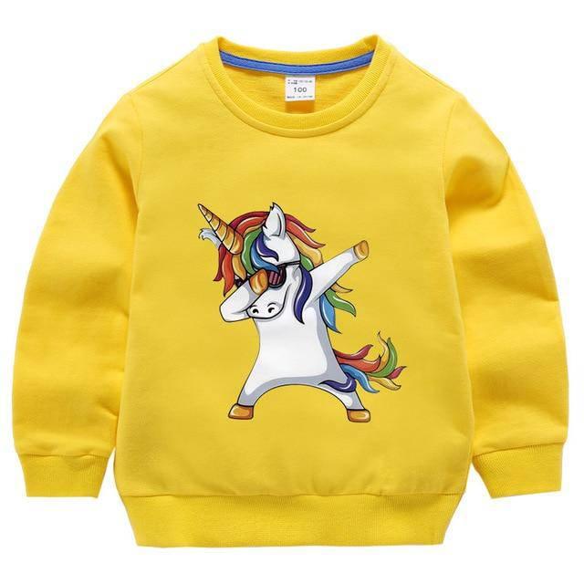 Suéter infantil Unicorn Dab - Unicornio