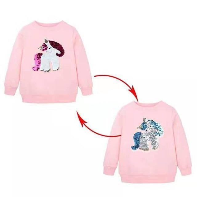 Sequin Unicorn Sweater - Unicorn