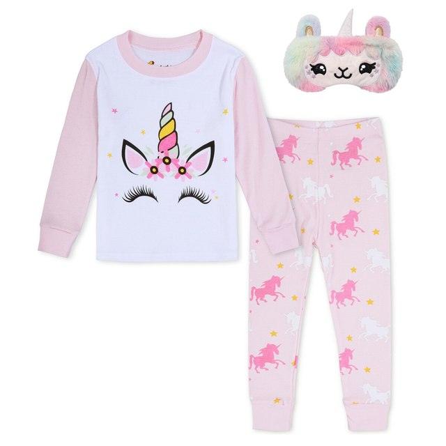 Unicorn pajamas with sleeping mask - Unicorn