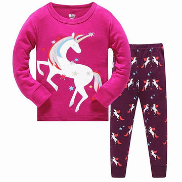 Unicorn Pajamas Fuchsia - Unicorn