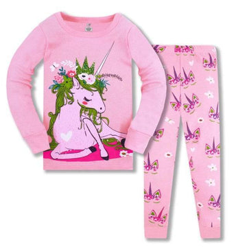 Unicorn Pajamas for Little Girls - Unicorn
