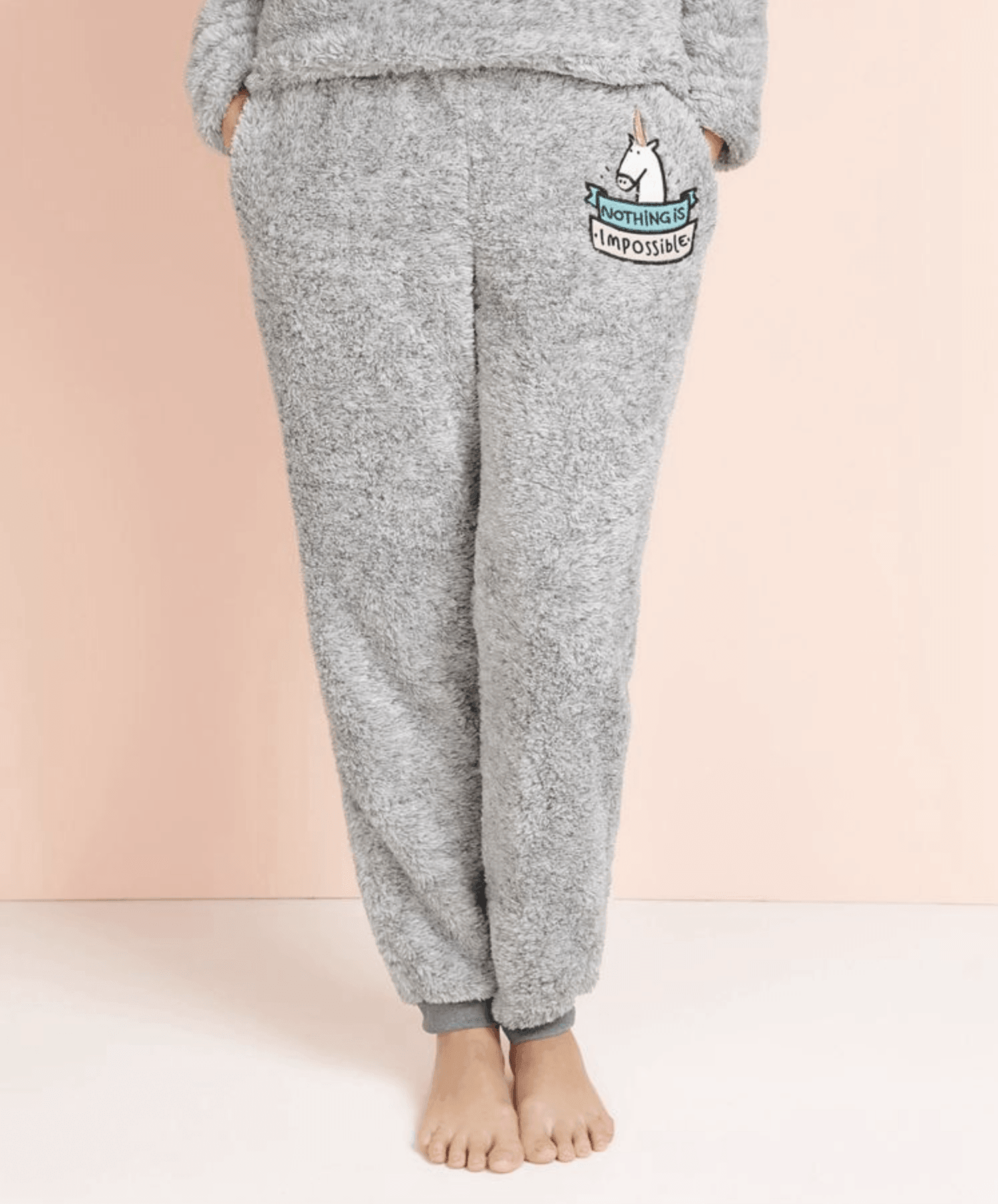Pijama de vellón de unicornio - Unicornio