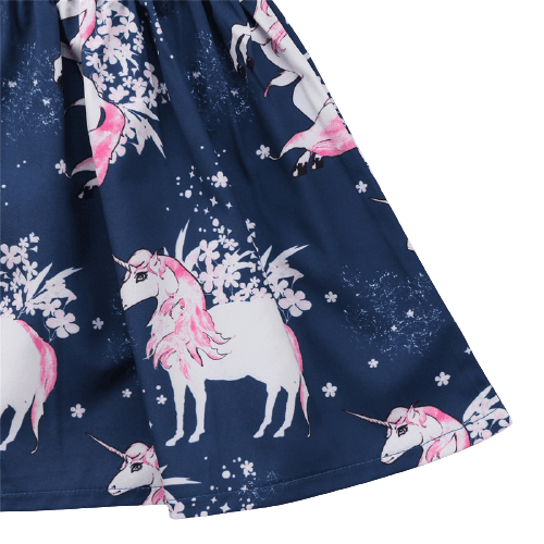Unicorn Girl Summer Dress - Unicorn