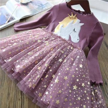 Unicorn Girl Dress - Unicorn
