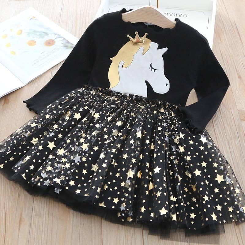Unicorn Girl Dress - Unicorn