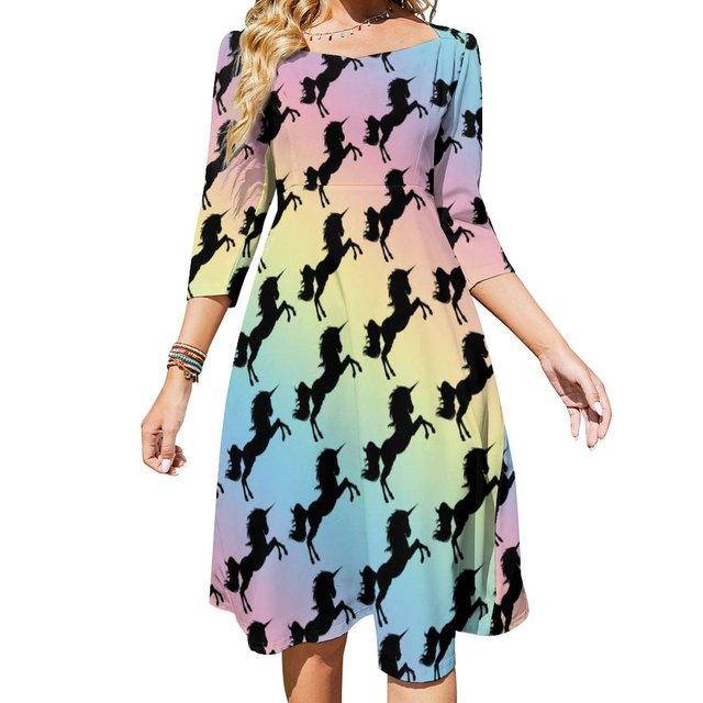 Women's Unicorn Halterneck Dress - Unicorn