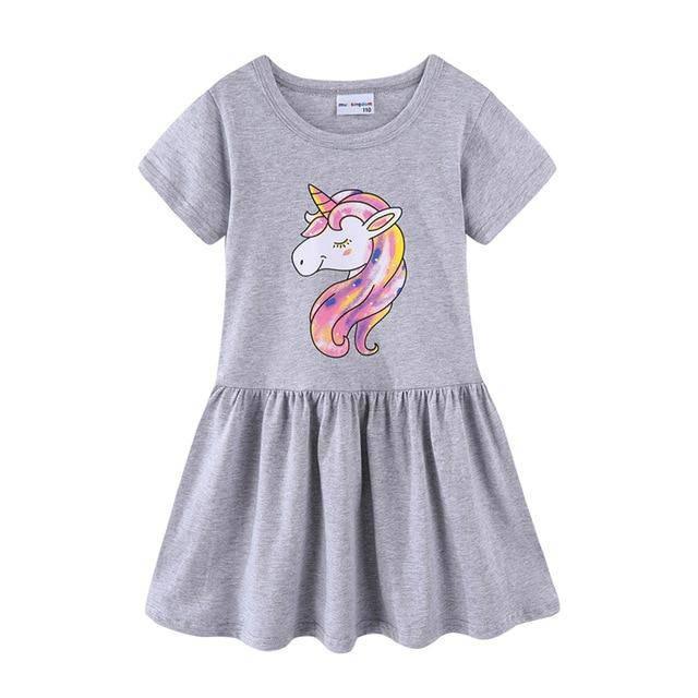 Vestido infantil Unicornio - Unicornio