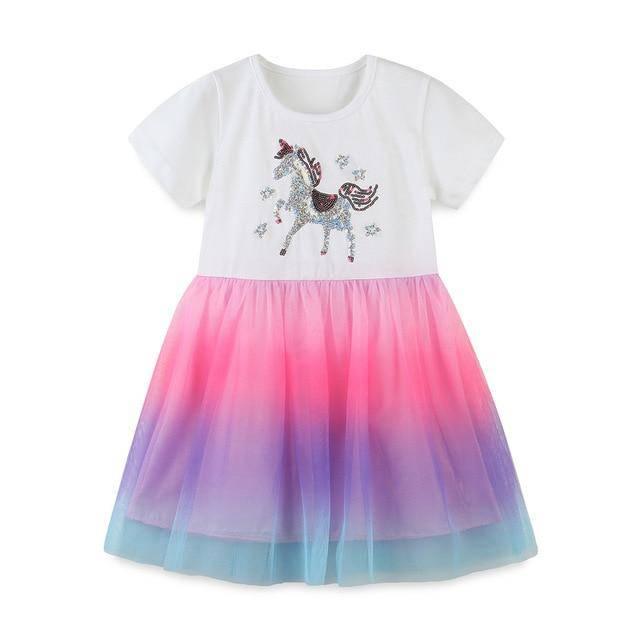 Vestido de unicornio con lentejuelas - Unicornio