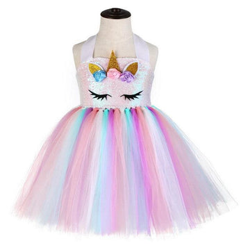 Ballerina Girls Unicorn Dress - Unicorn