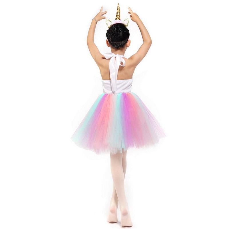 Girl's Unicorn Ballet Dress