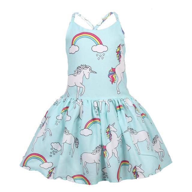 Vestido de unicornio sin espalda - Unicornio