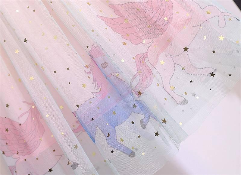 Unicorn Magic Stars Dress details