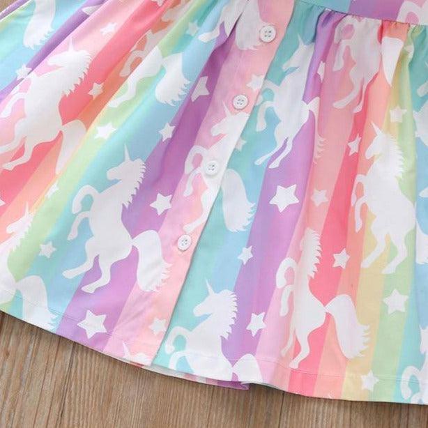 Multicolored Unicorn Dress - Unicorn