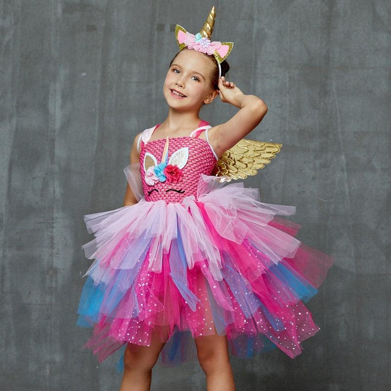 Robe licorne papillon rose Une Licorne