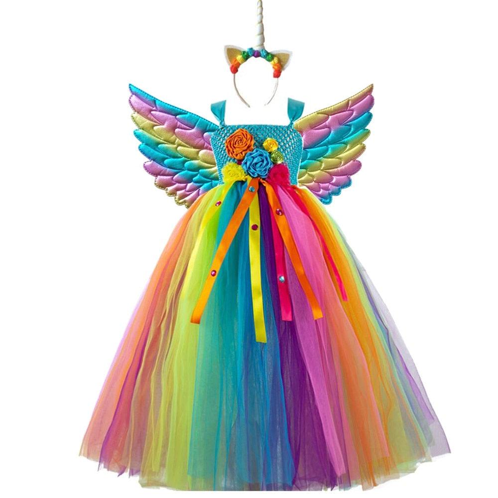 Most Popular Girl Unicorn Birthday Party Theme Dress