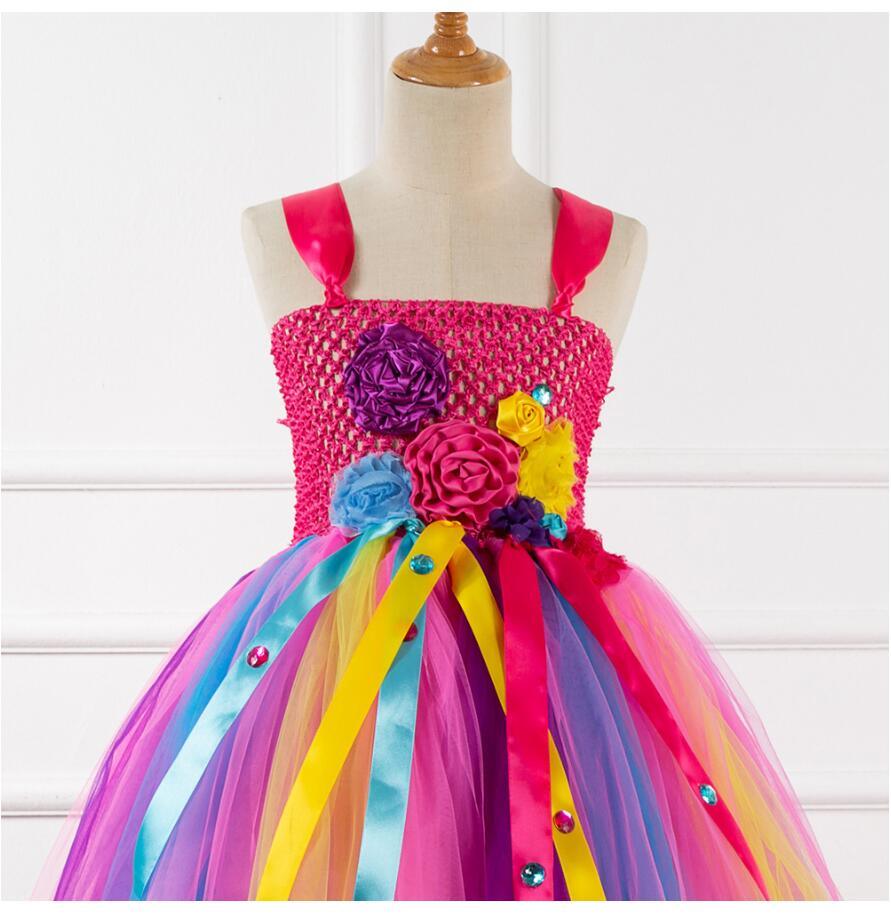 LUCIDA - outfit licorne magique multicolore pour fille - XS 92/104 (3-4 ans)  