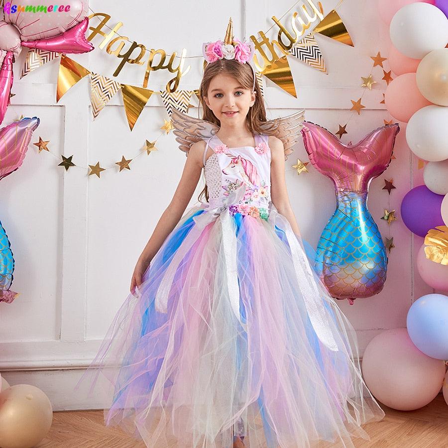 Robe princesse fille - Carline – L'univers de la licorne