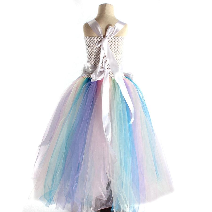 Robe princesse licorne fille