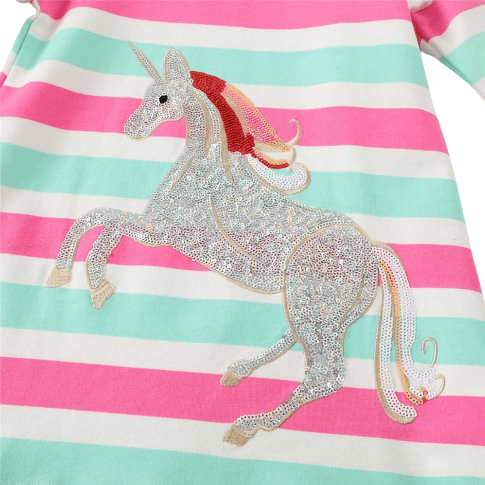 Unicorn sales hoodie dress
