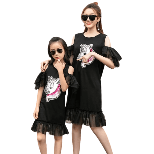 Lazada mother shop and daughter dress