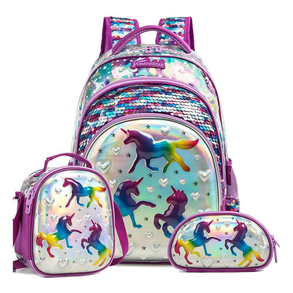 3 in 1 unicorn backpack