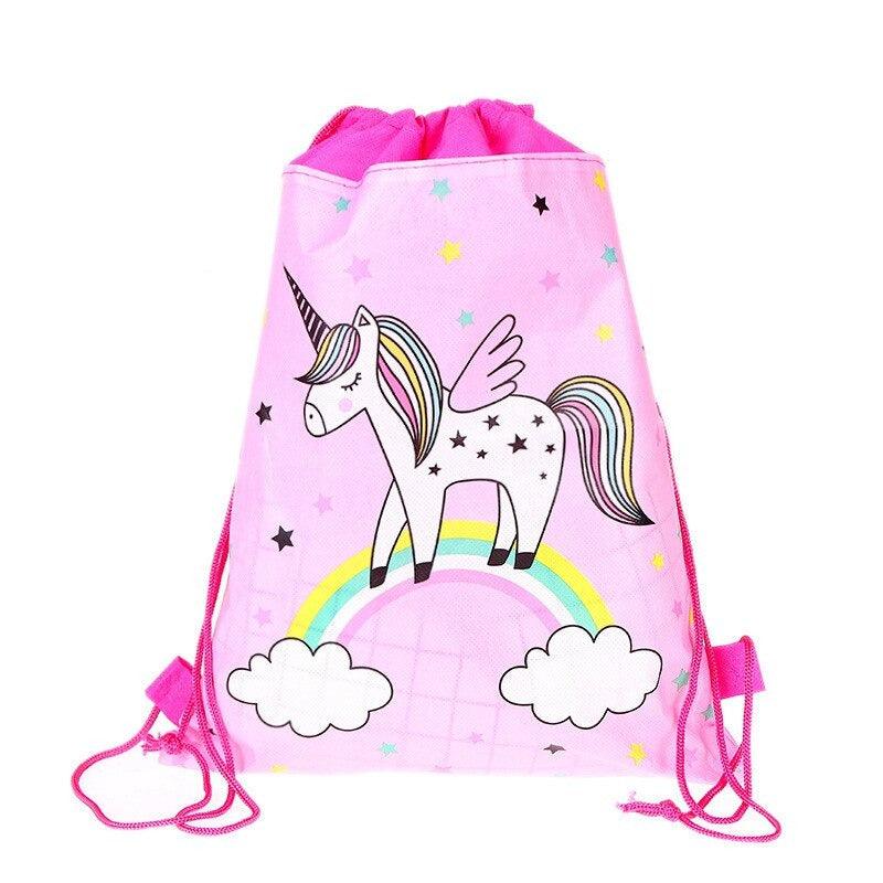 Unicorn drawstring backpack