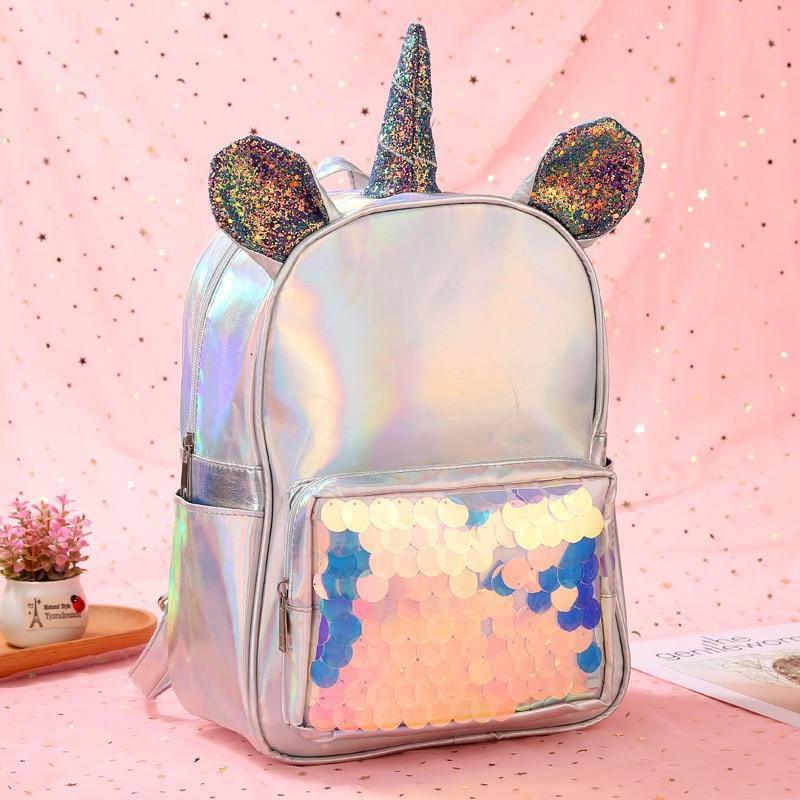 Shiny 2024 unicorn backpack