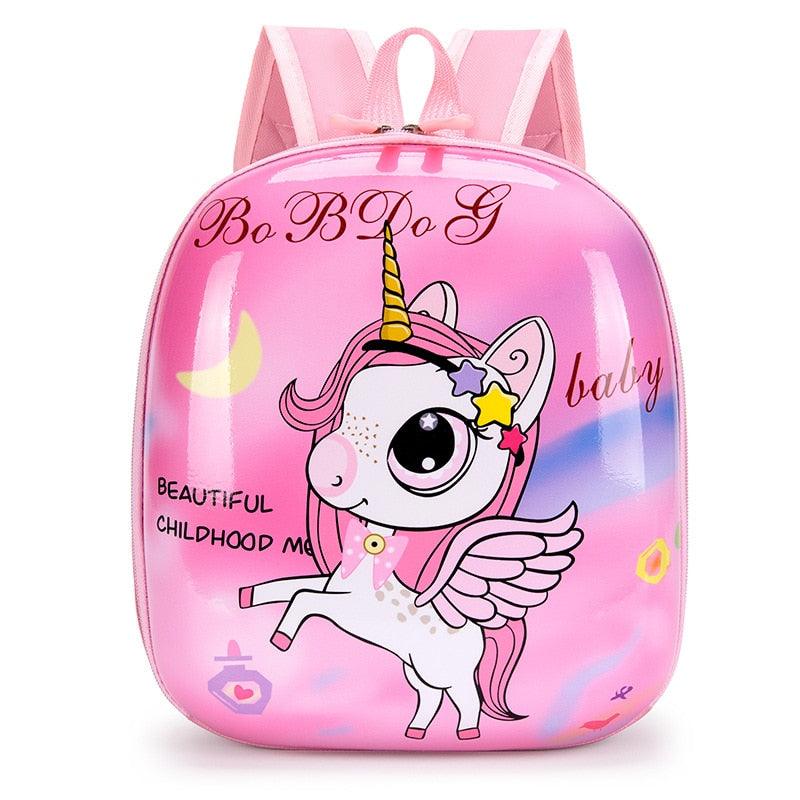 Hard shell unicorn backpack
