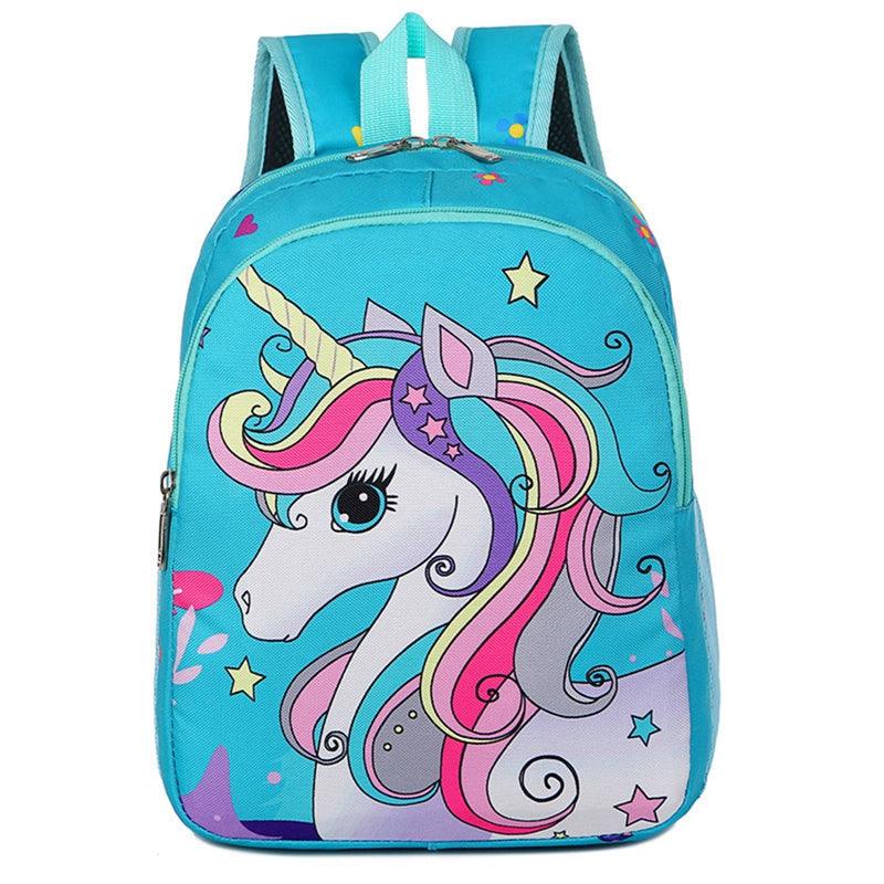 Sky Blue Kawaii Unicorn Backpack