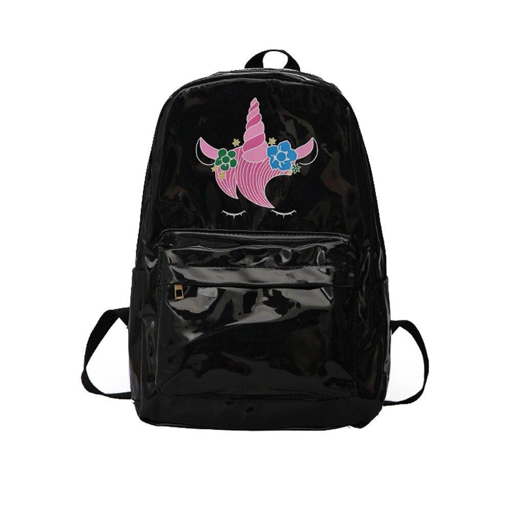 Black Unicorn Backpack - Unicorn