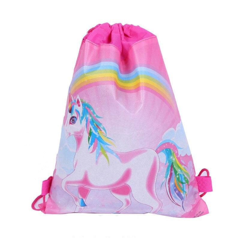 Mesh unicorn backpack