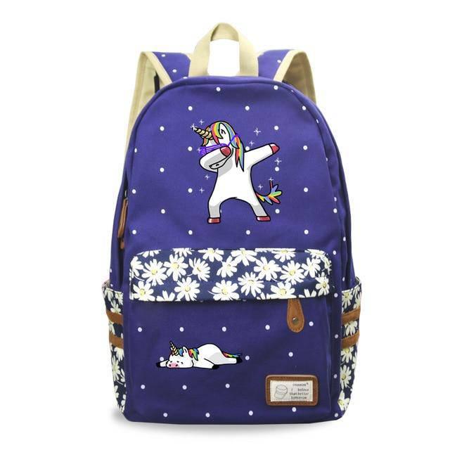 Backpack Unicorn Who Dab Girl - Unicorn