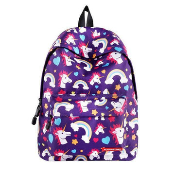 Purple Unicorn Backpack - Unicorn