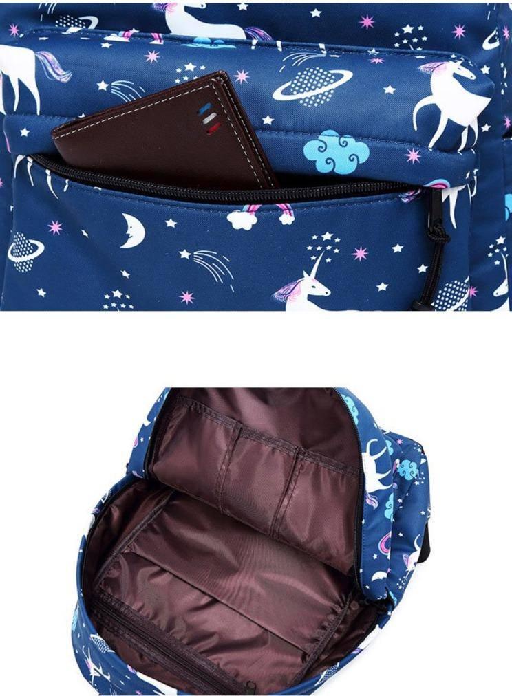 Unicorn Backpack Navy Blue - A Unicorn