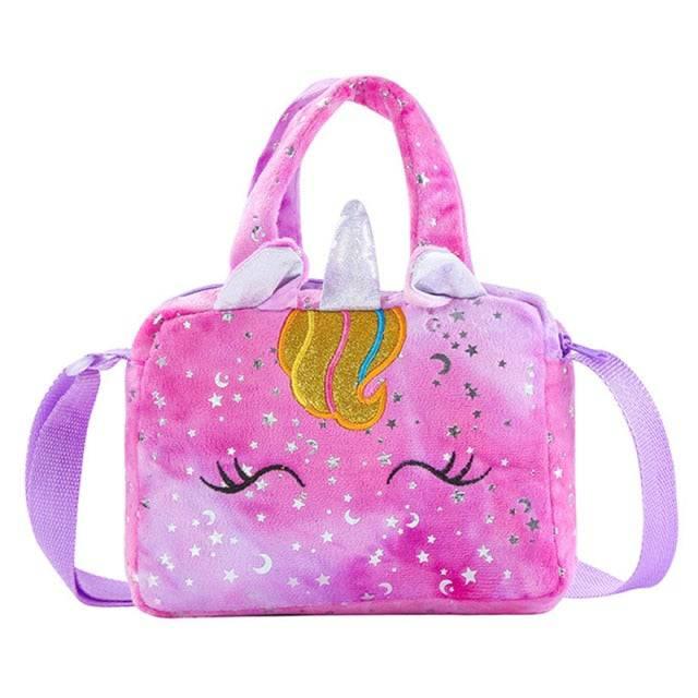 Unicorn plush handbag - Unicorn