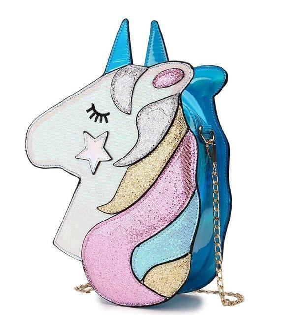 Bolsa de unicornio Forma de cabeza de unicornio - Unicornio