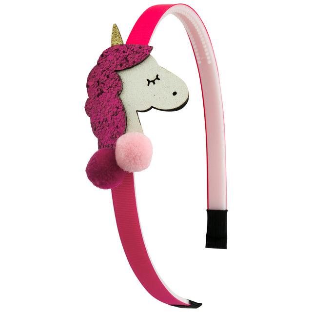 Children's pink unicorn headband