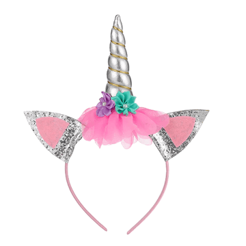 Glitter unicorn headband