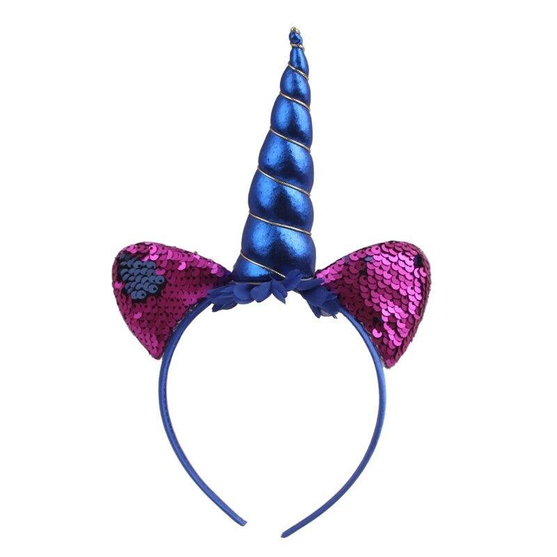 Glitter Reversible Unicorn Headband - Unicorn