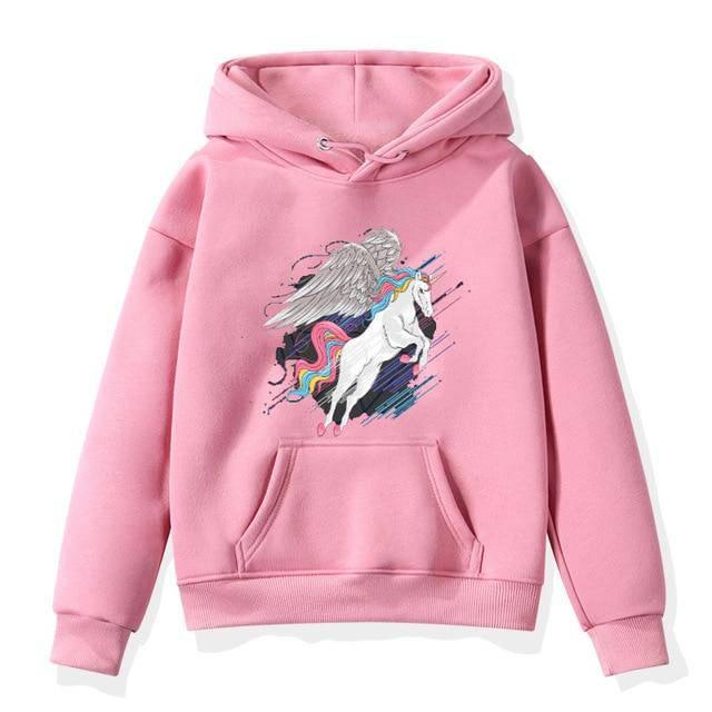 Unicorn Girl Sweatshirt - Unicorn